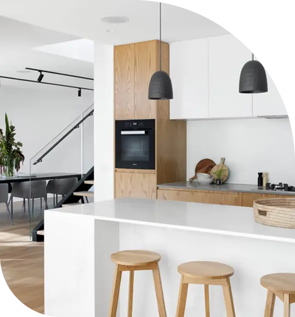 Modern kitchen interior