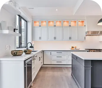 Modern kitchen cabinets